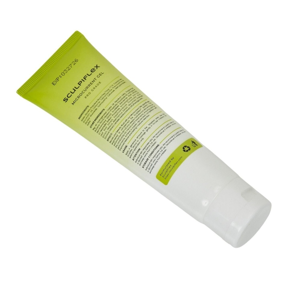 Sculpiflex Microcurrent Gel Unisex 2.82oz Green Pro Grade Lift Sculpt Tone Gel - Picture 2 of 4
